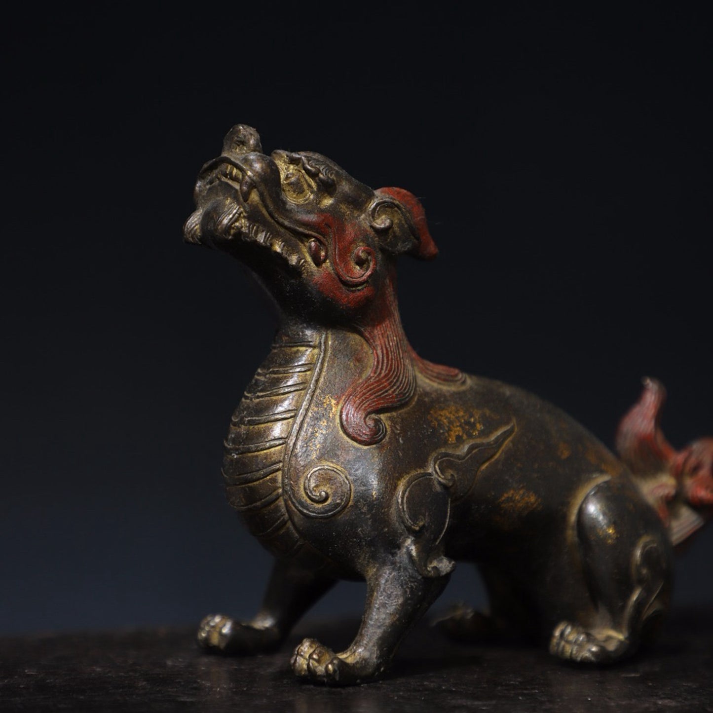 Pure copper auspicious beast ornaments