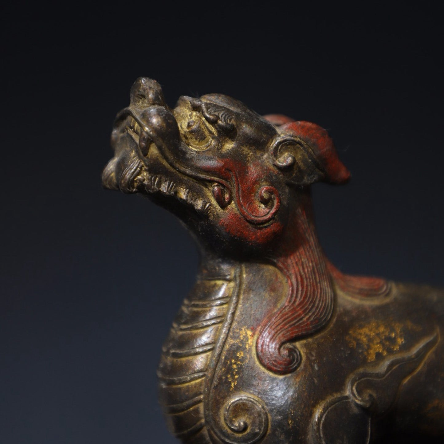Pure copper auspicious beast ornaments