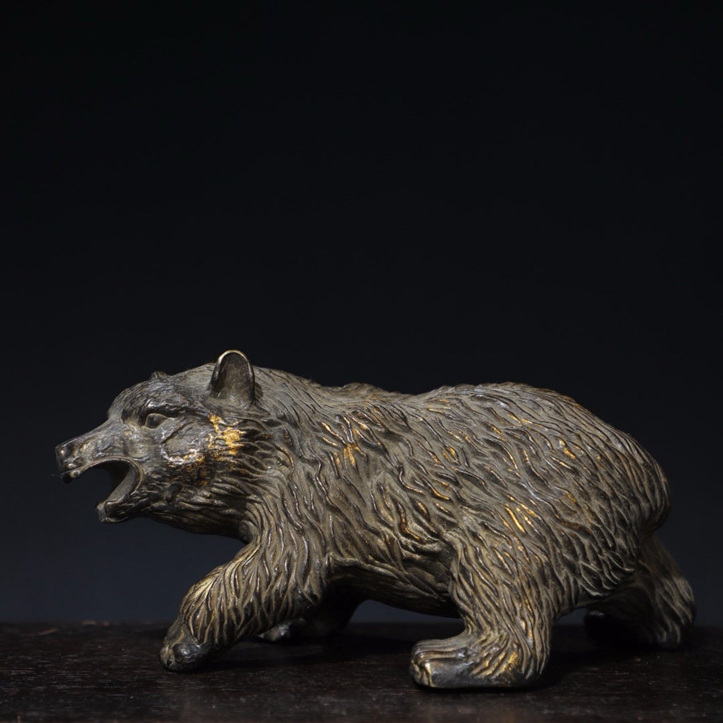 Pure copper bear ornaments