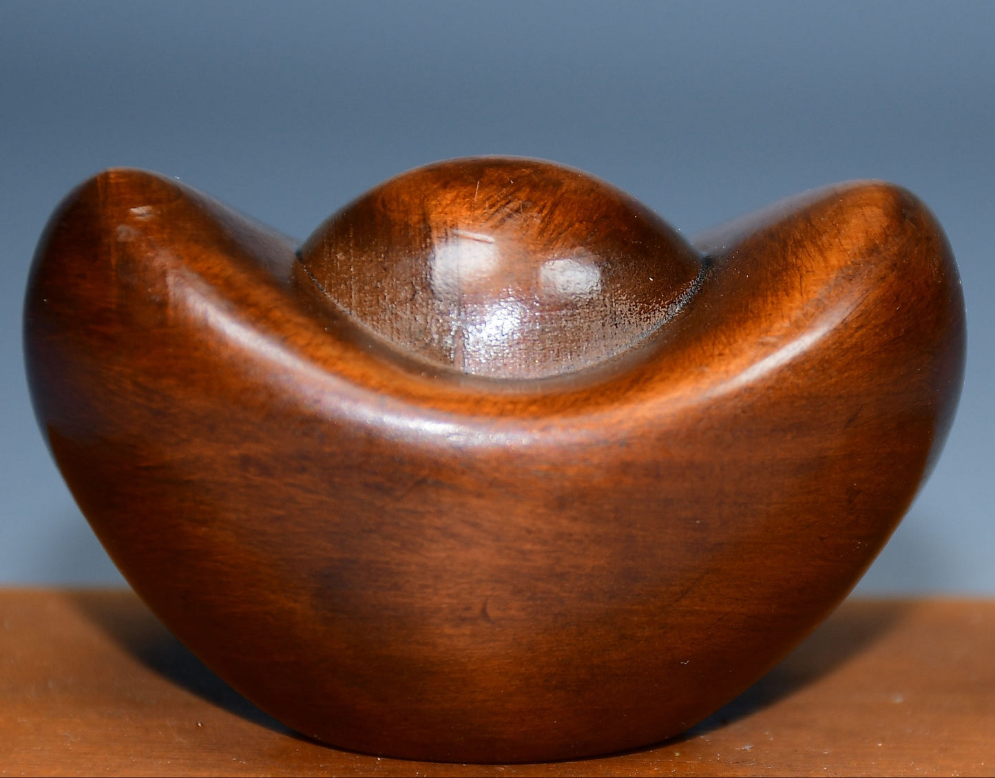 Collected Huangyang Wood Carved Yuanbao Decoration Furniture Decoration