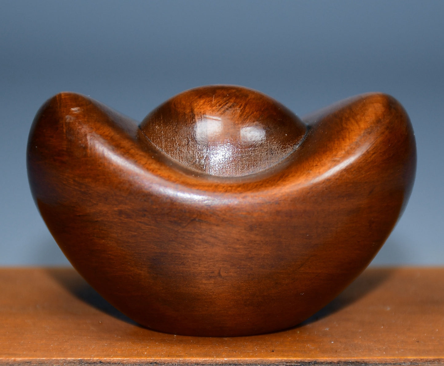 Collected Huangyang Wood Carved Yuanbao Decoration Furniture Decoration
