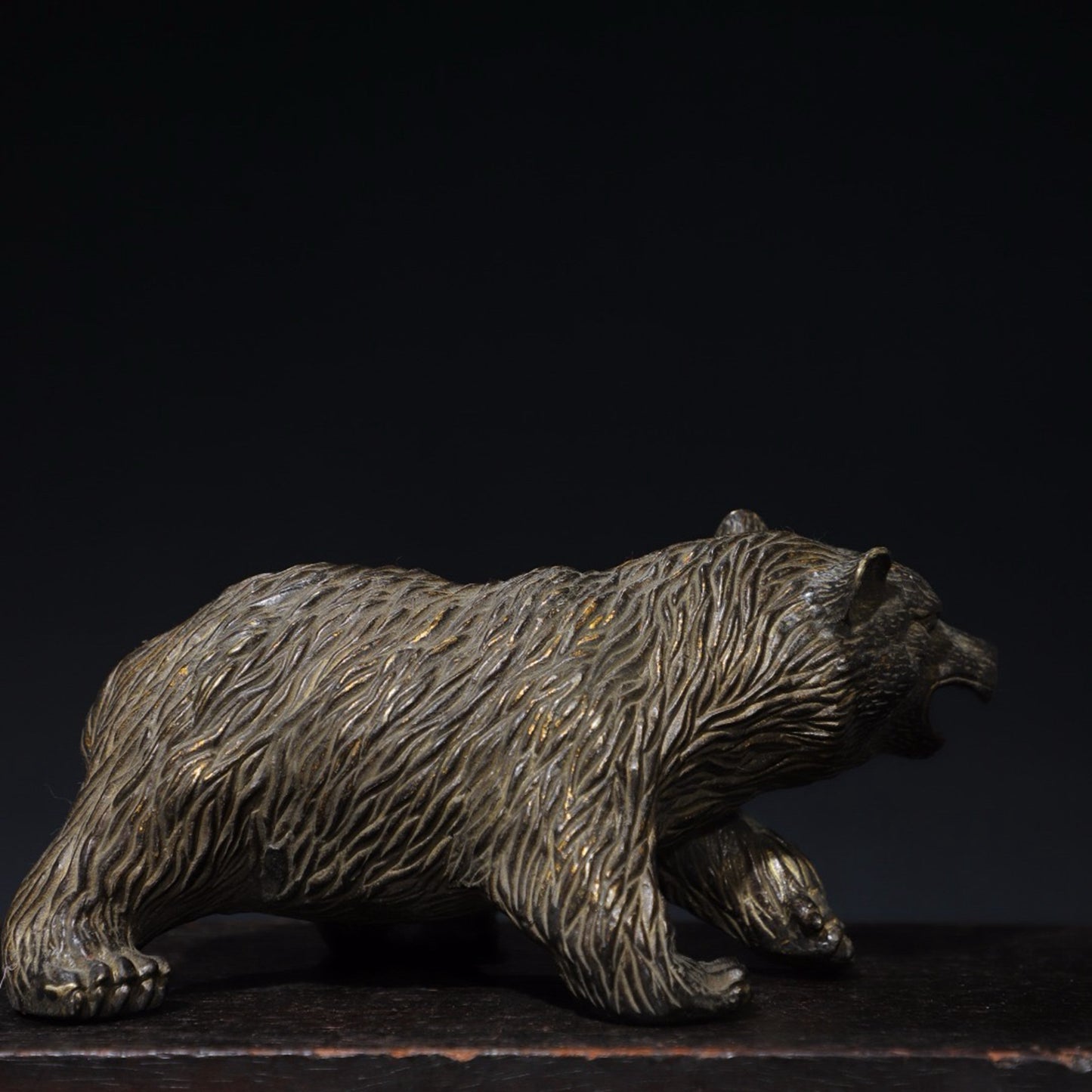 Pure copper bear ornaments