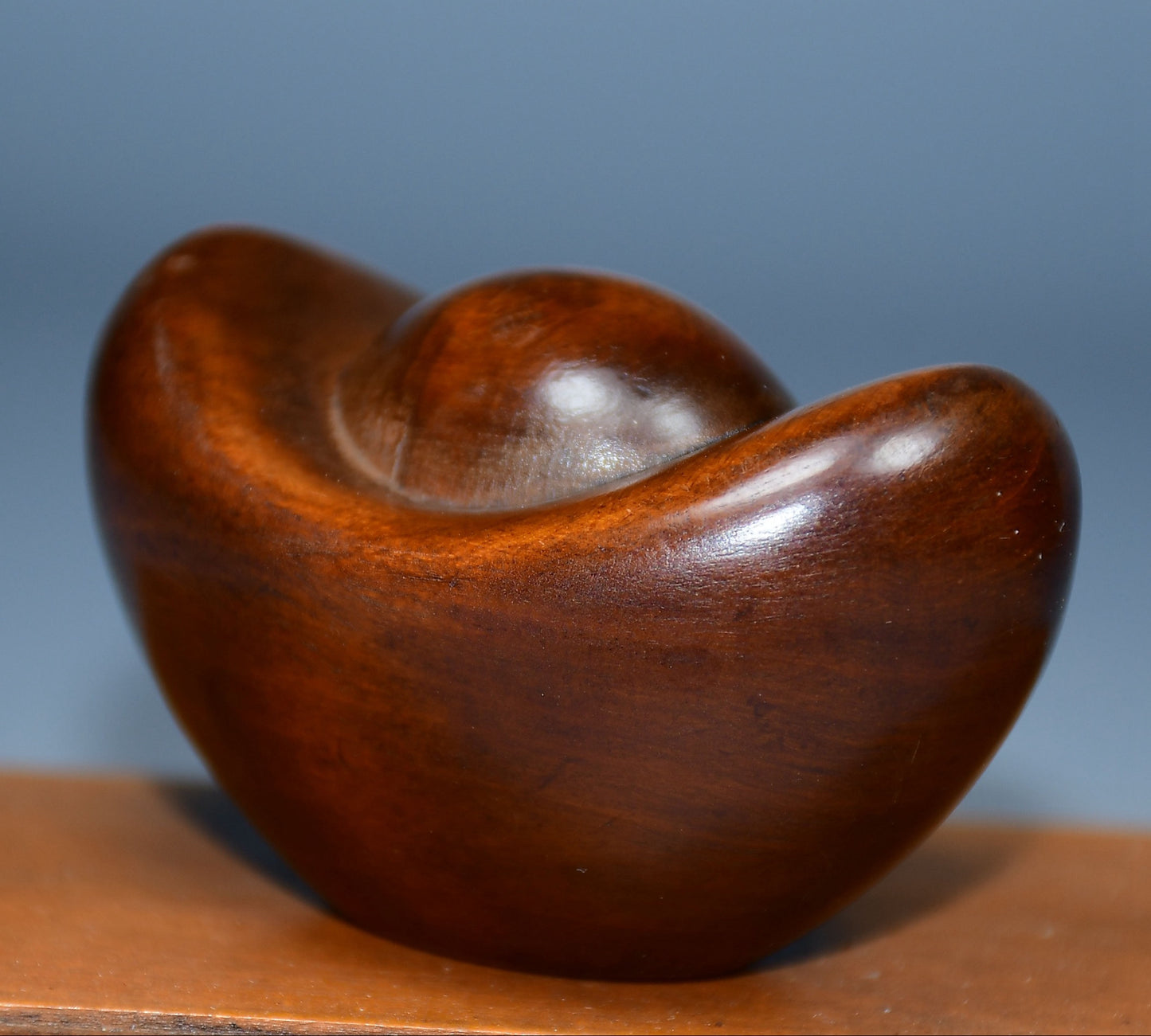 Collected Huangyang Wood Carved Yuanbao Decoration Furniture Decoration