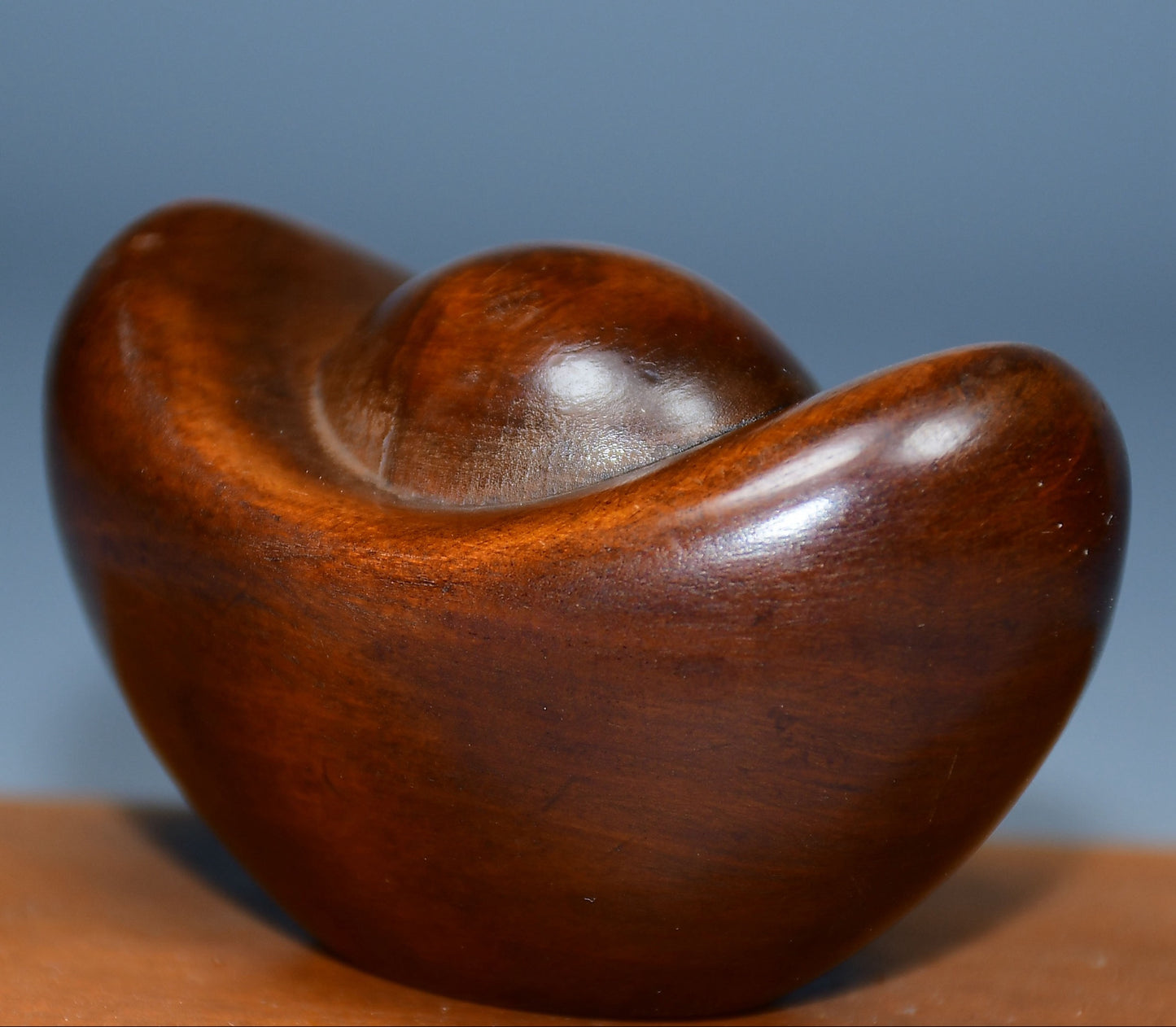 Collected Huangyang Wood Carved Yuanbao Decoration Furniture Decoration