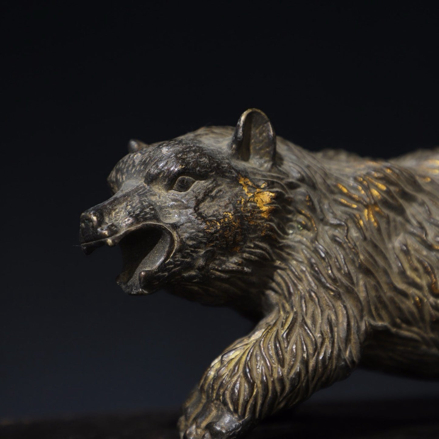 Pure copper bear ornaments