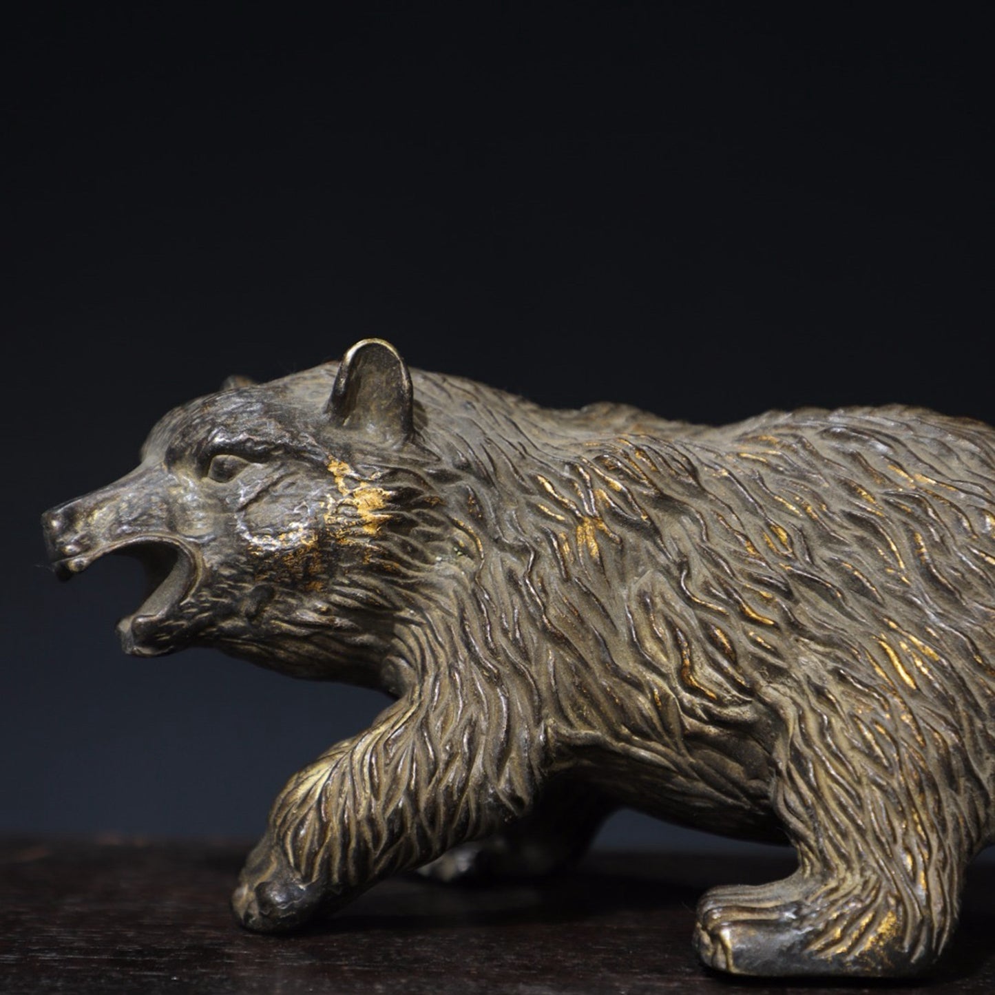 Pure copper bear ornaments