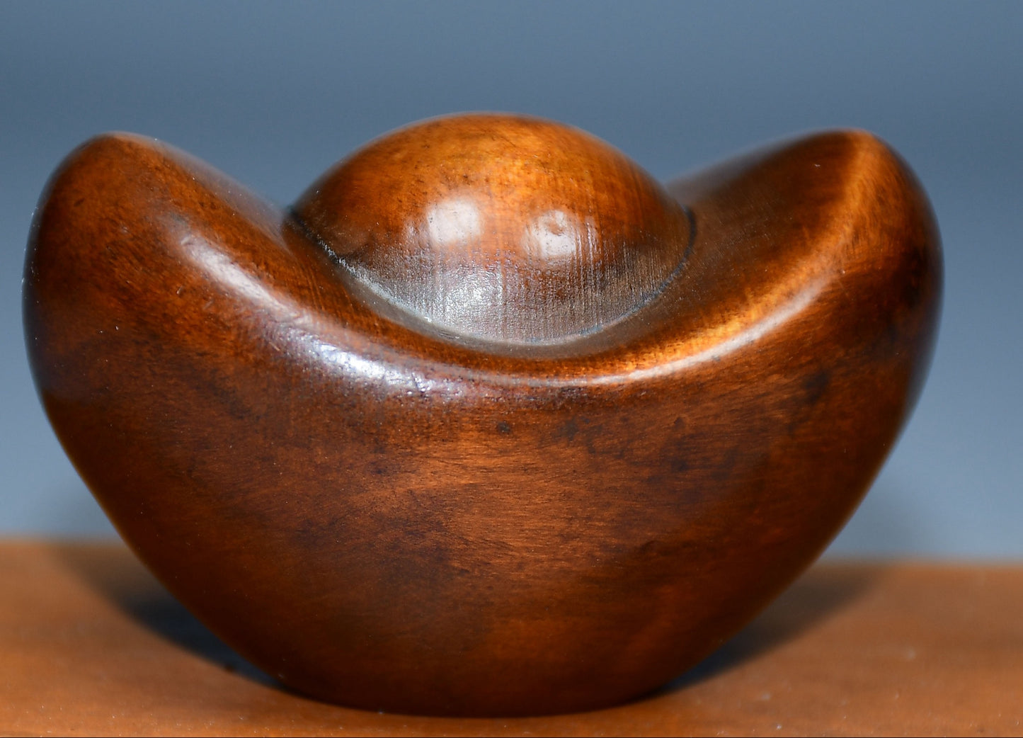 Collected Huangyang Wood Carved Yuanbao Decoration Furniture Decoration