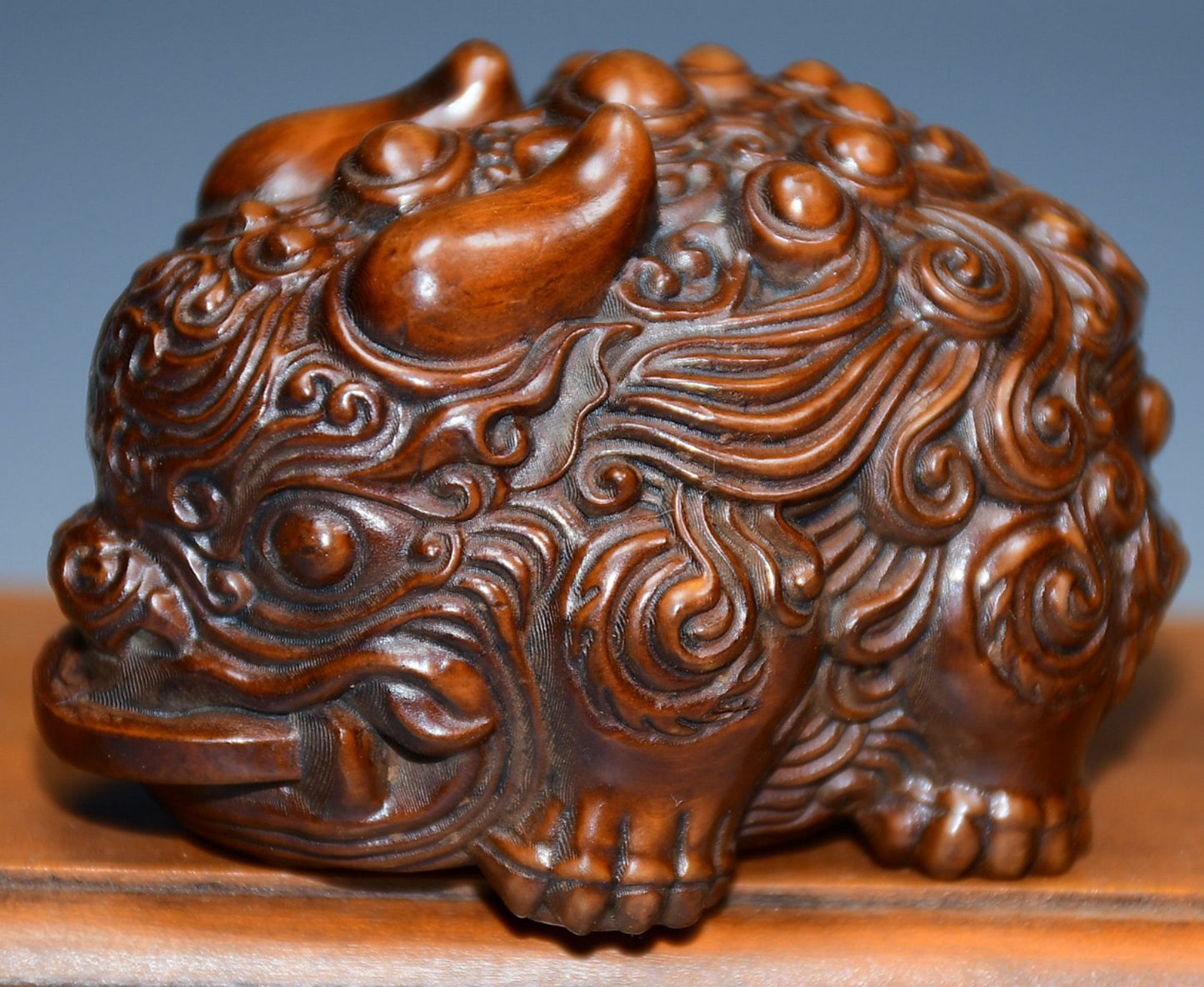 Collected Huangyang wood carved golden cicada ornaments