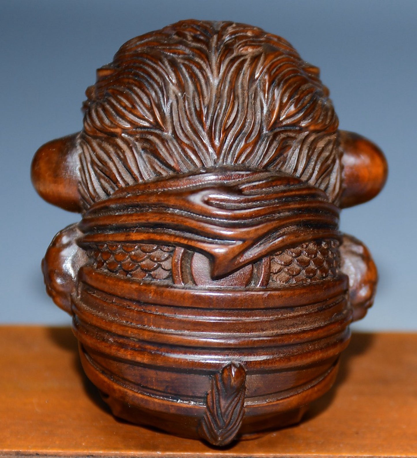 Collected Huangyang wood carved Sun Wukong ornaments