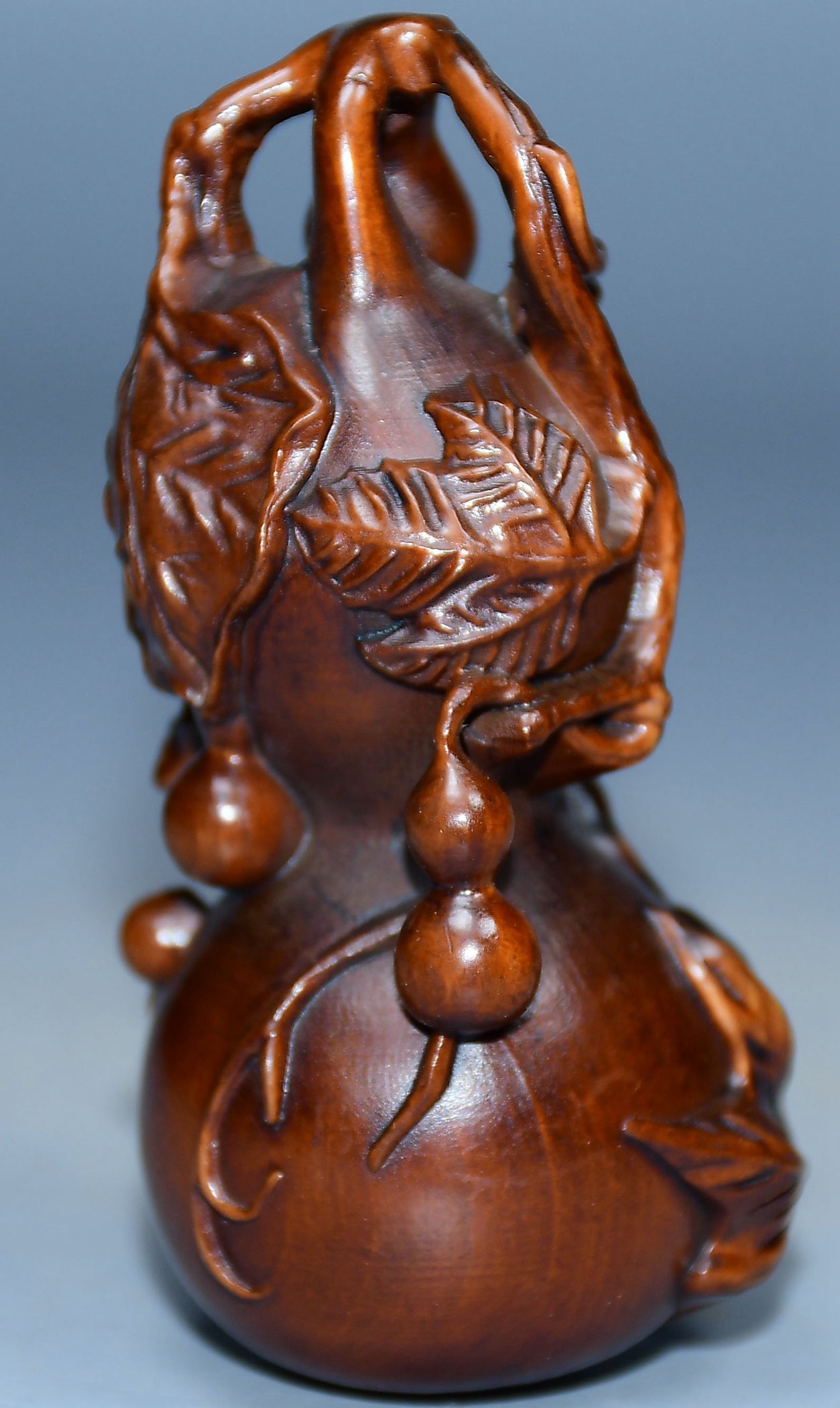 Collected boxwood carved gourd ornaments