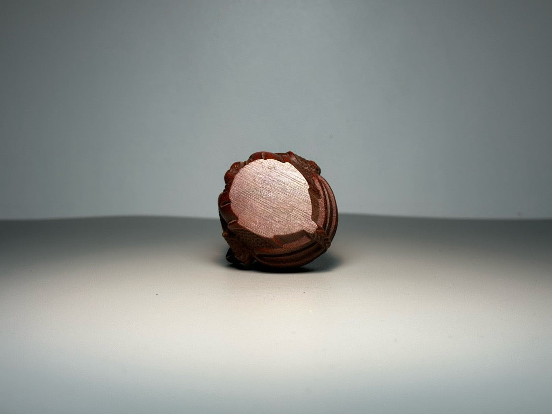 Chinese antique boxwood carving with exquisite craftsmanship, armored monkey