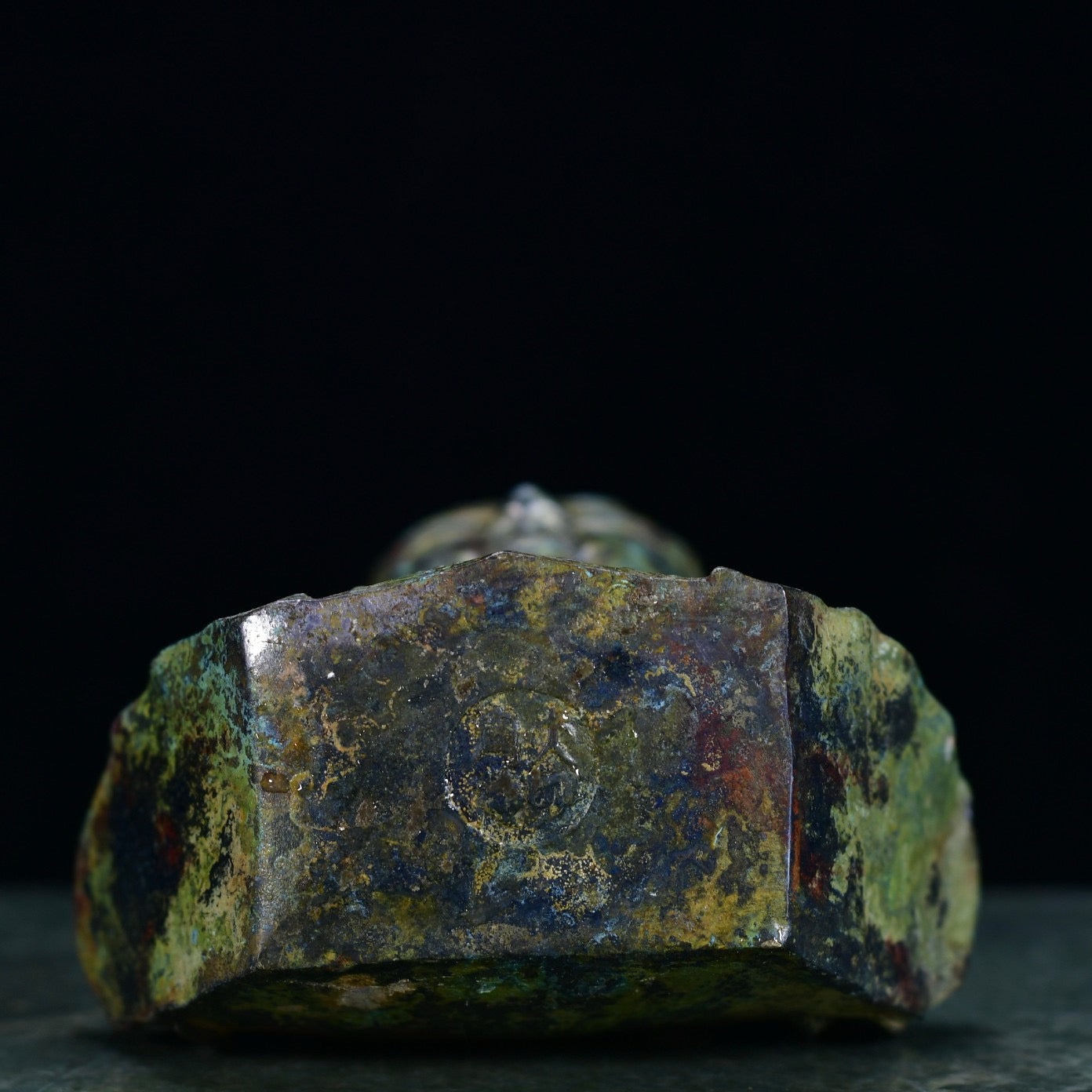 Chinese antique bronze Guanyin