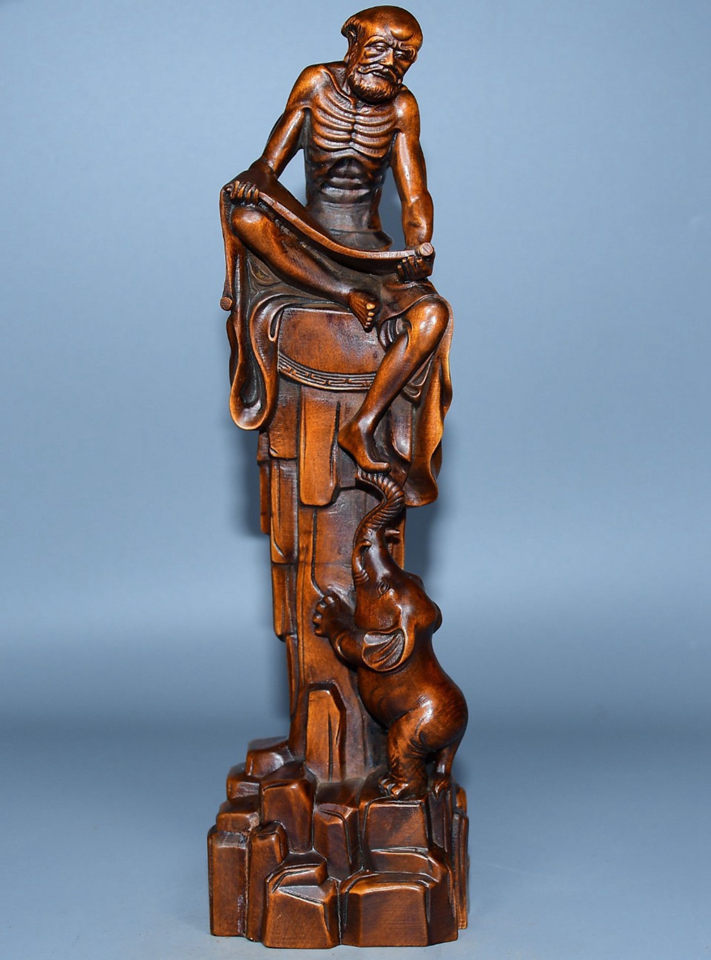 Collected Huangyang wood carved Dharma ornaments