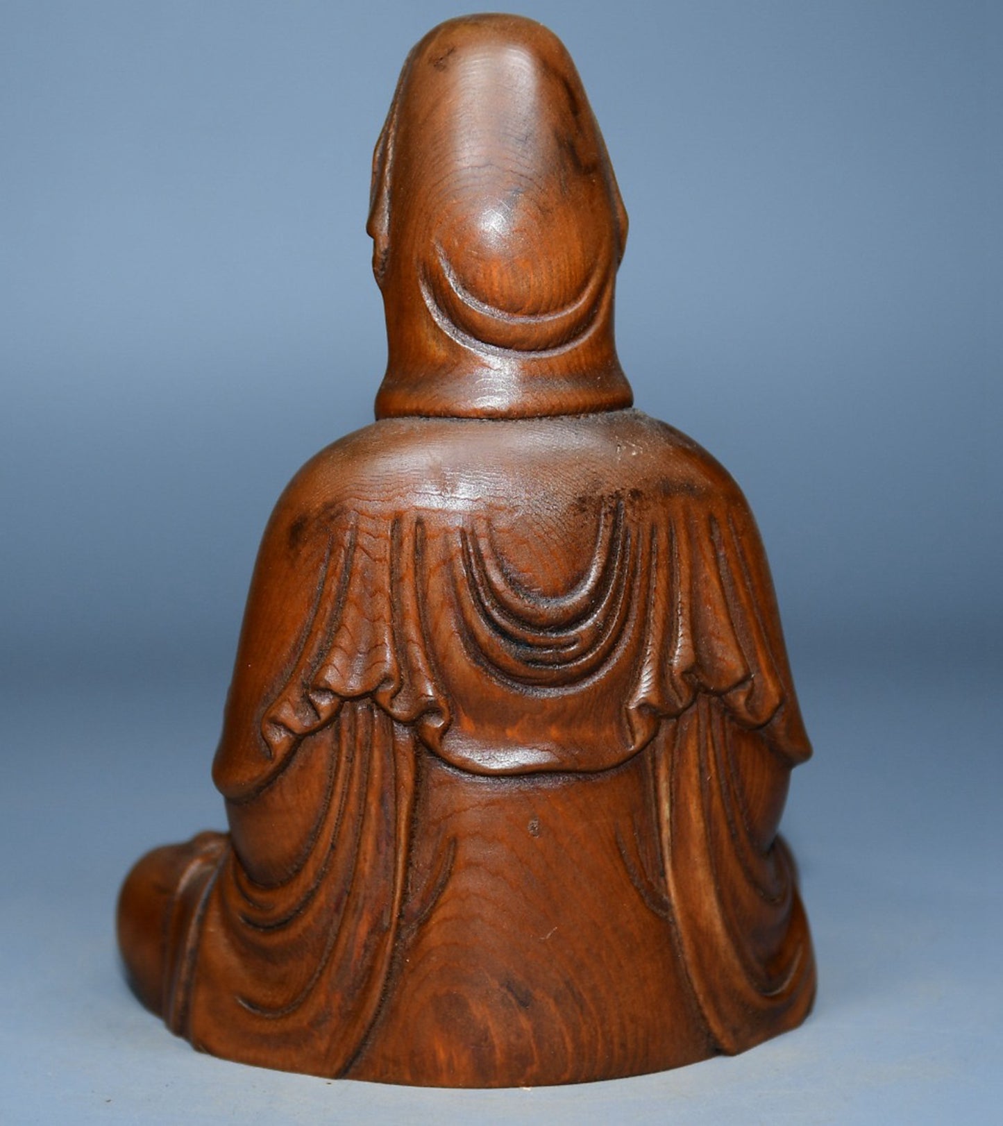 Collected boxwood carved Guanyin ornaments