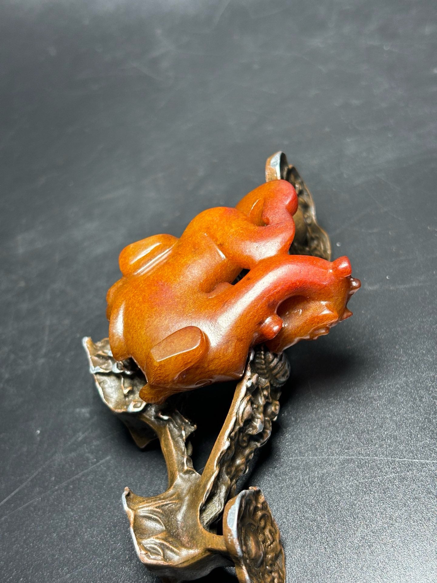 Exquisite Hetian Yulong pendant