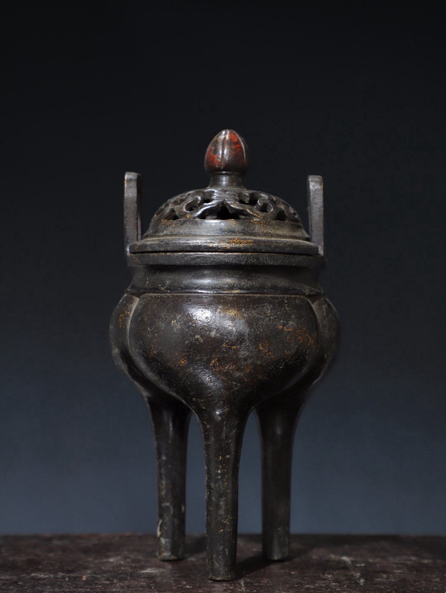 Pure copper incense burner