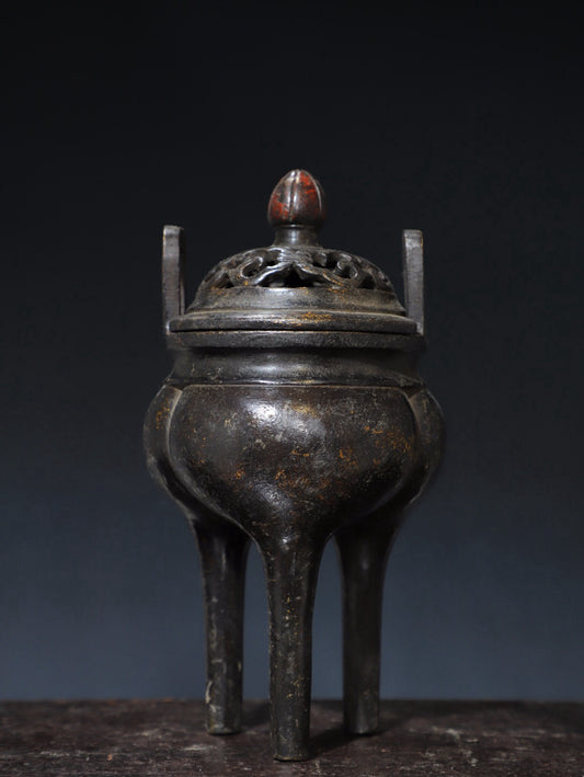 Pure copper incense burner