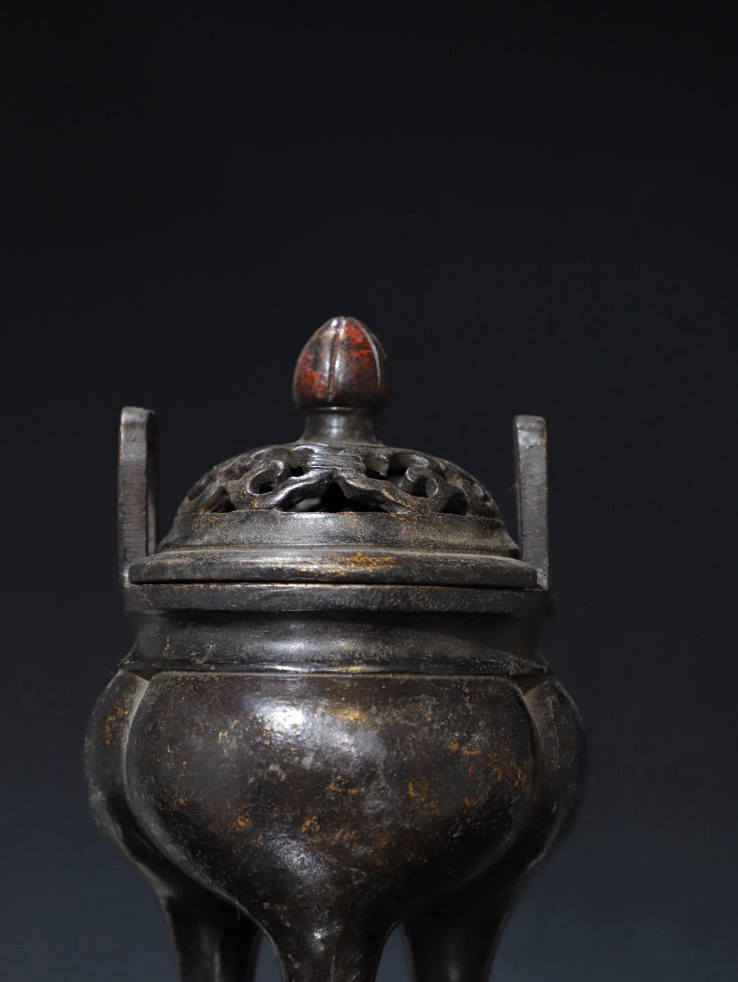 Pure copper incense burner