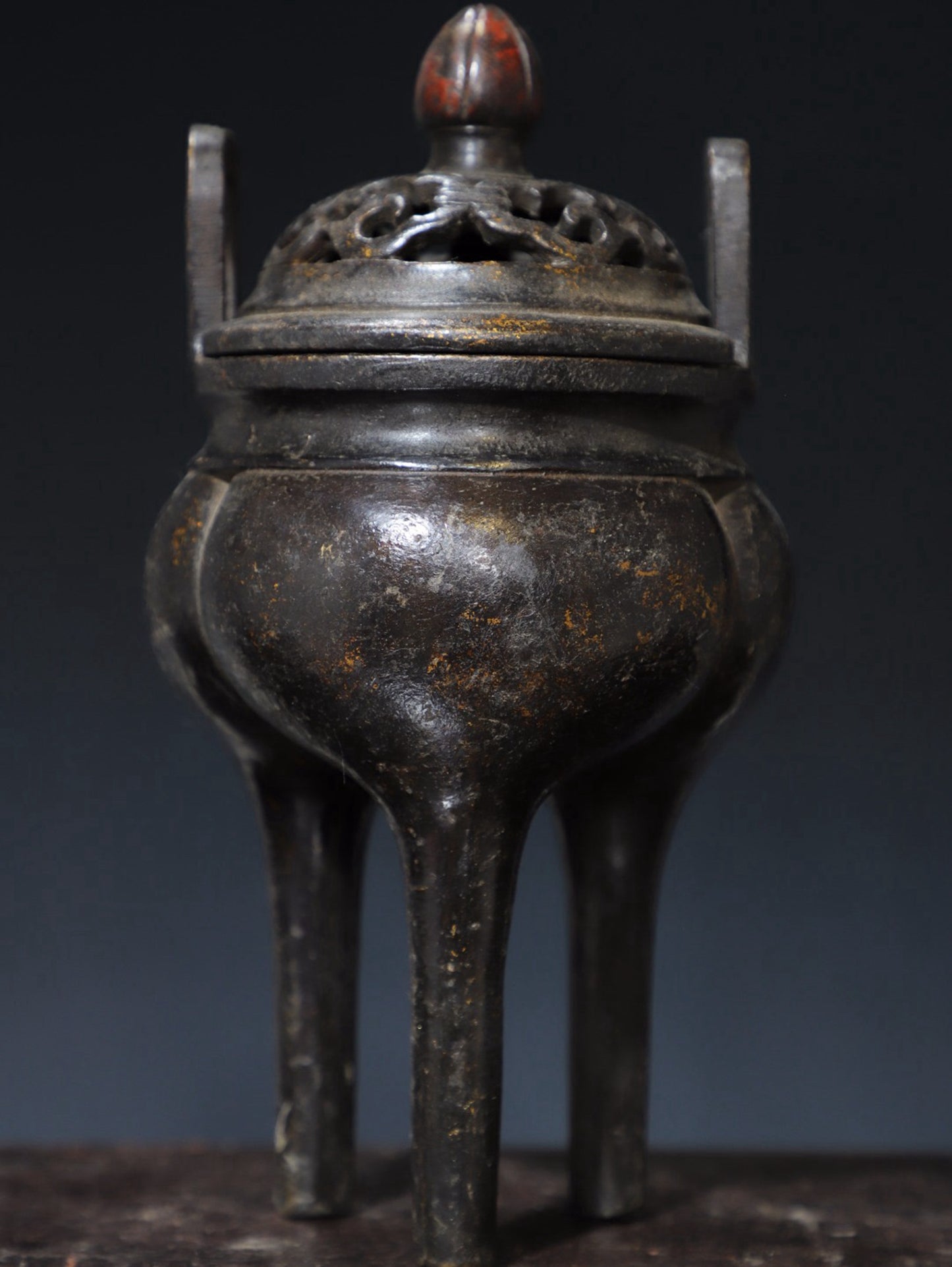 Pure copper incense burner