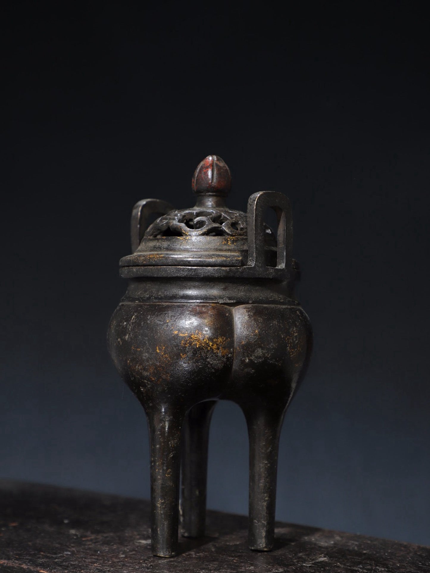 Pure copper incense burner