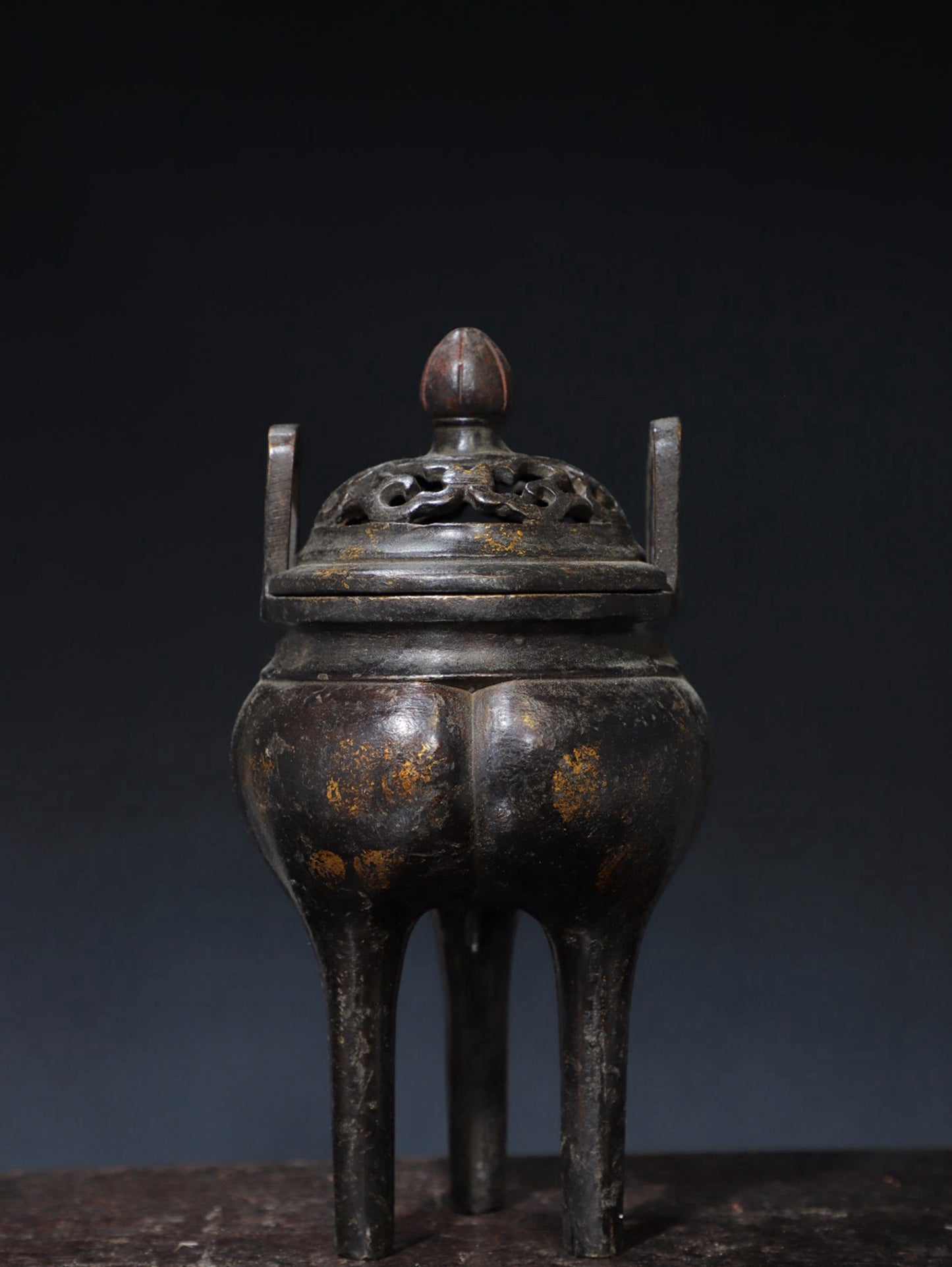 Pure copper incense burner