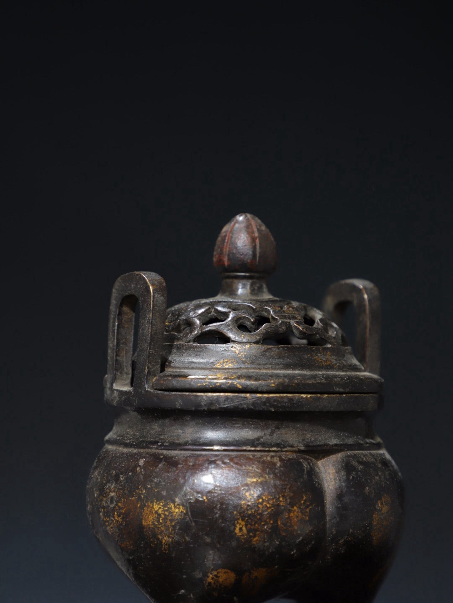 Pure copper incense burner