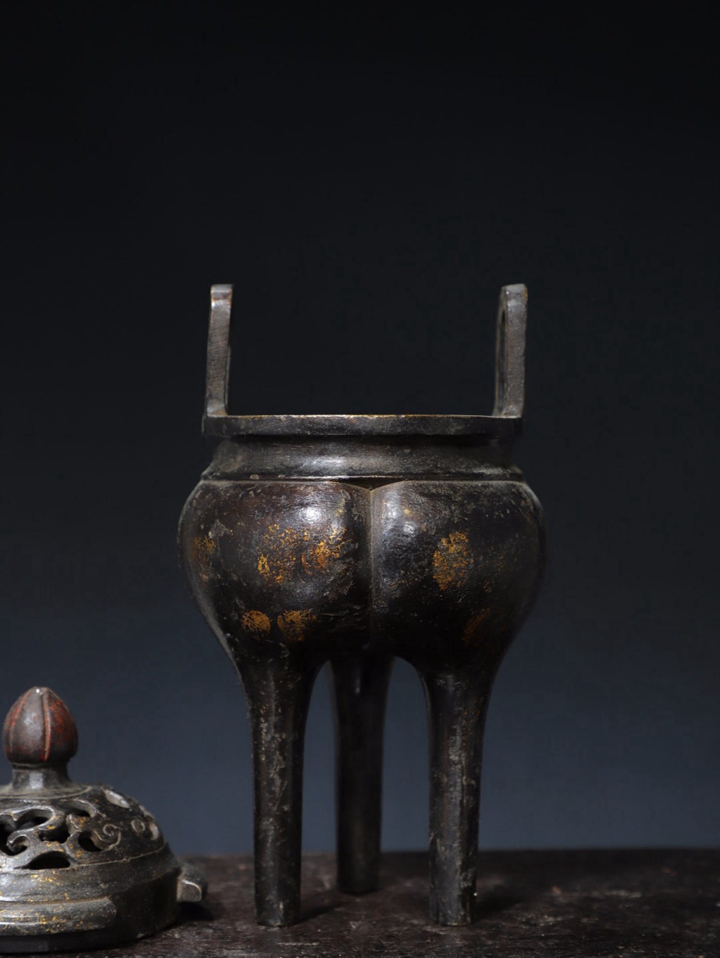 Pure copper incense burner