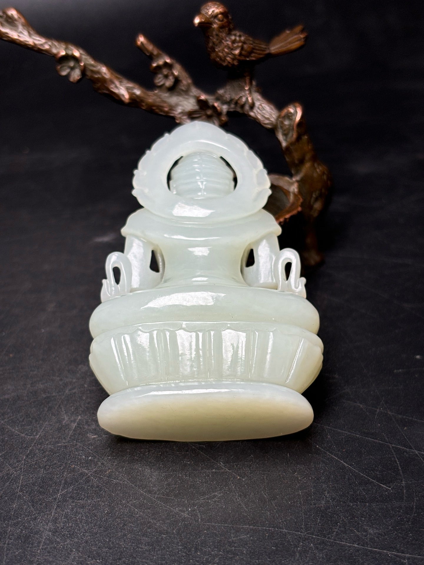 Exquisite Hotan Jade Guanyin Bodhisattva