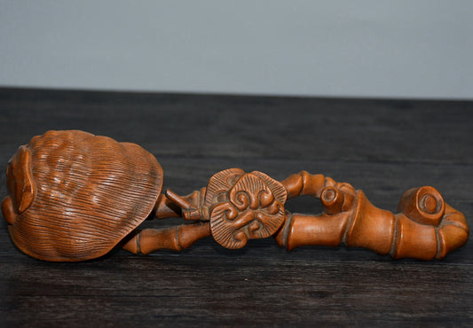 Small leaved boxwood Ruyi ornaments