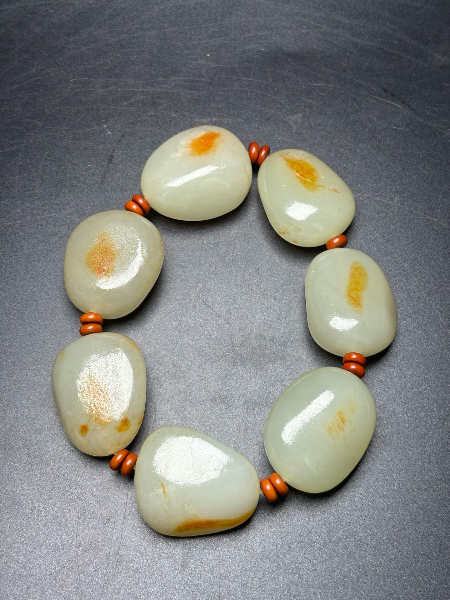 Exquisite Hetian Jade Hand String