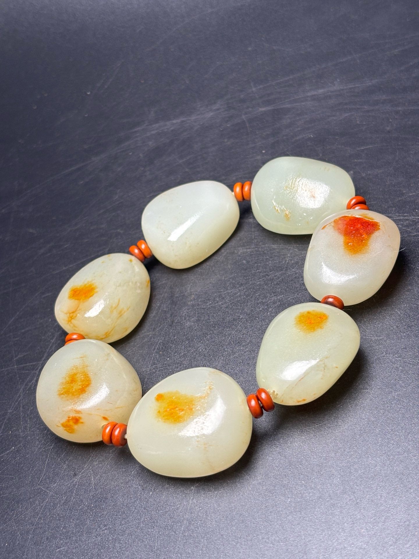 Exquisite Hetian Jade Hand String