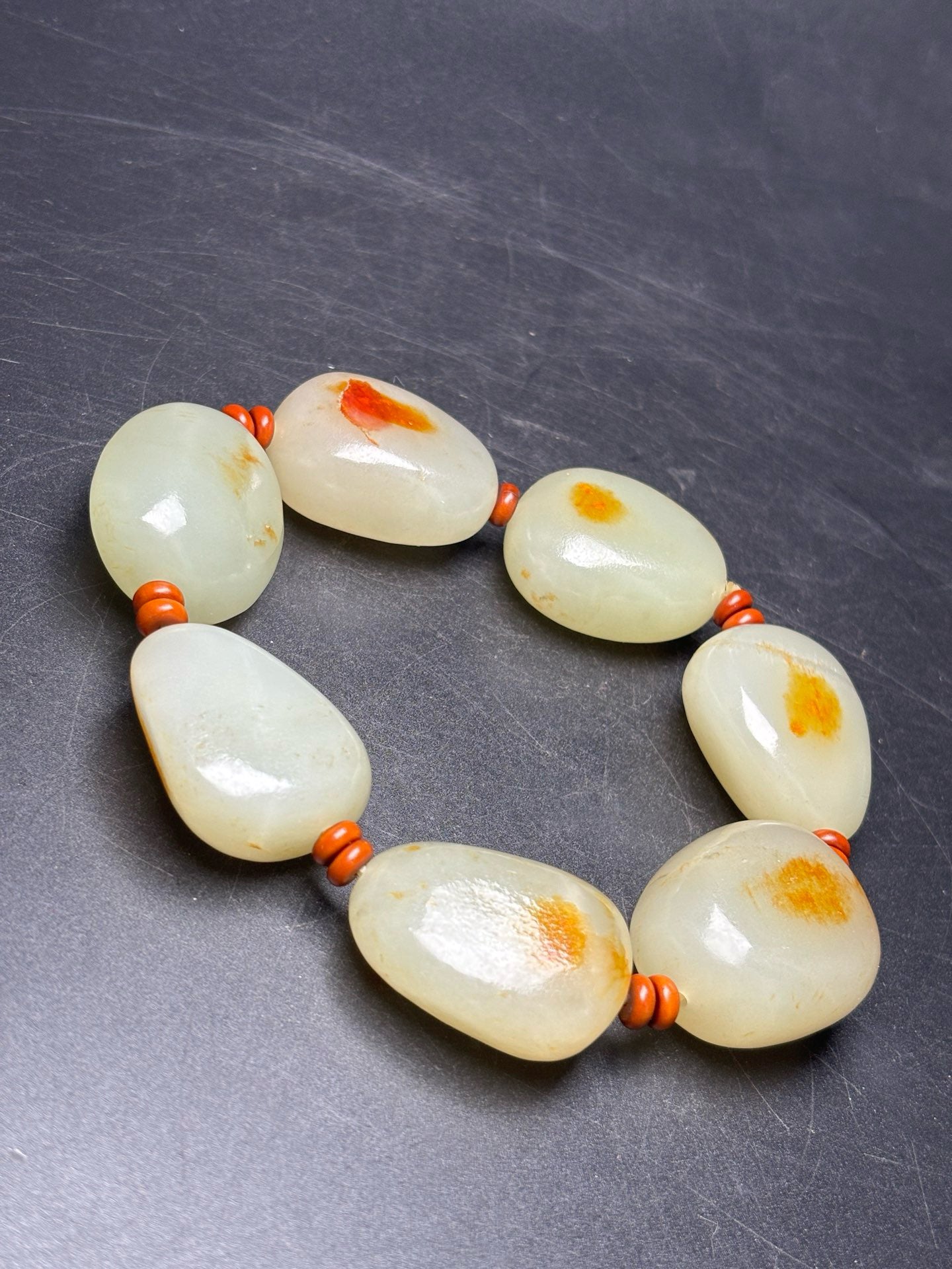 Exquisite Hetian Jade Hand String