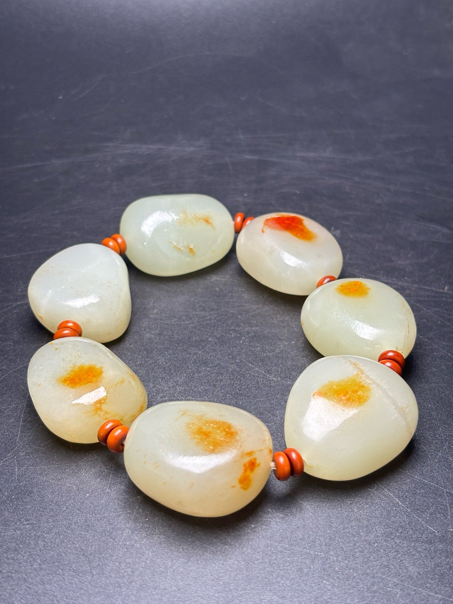 Exquisite Hetian Jade Hand String