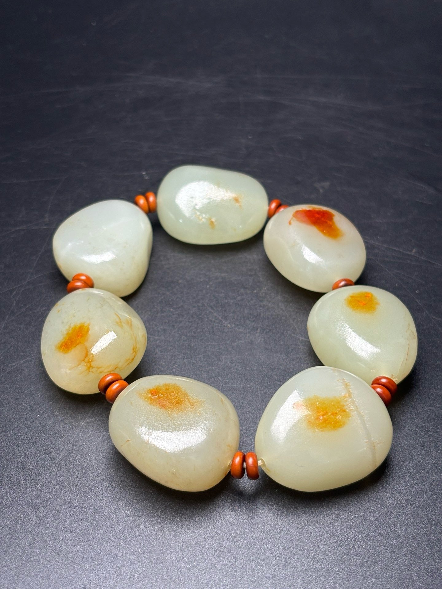 Exquisite Hetian Jade Hand String