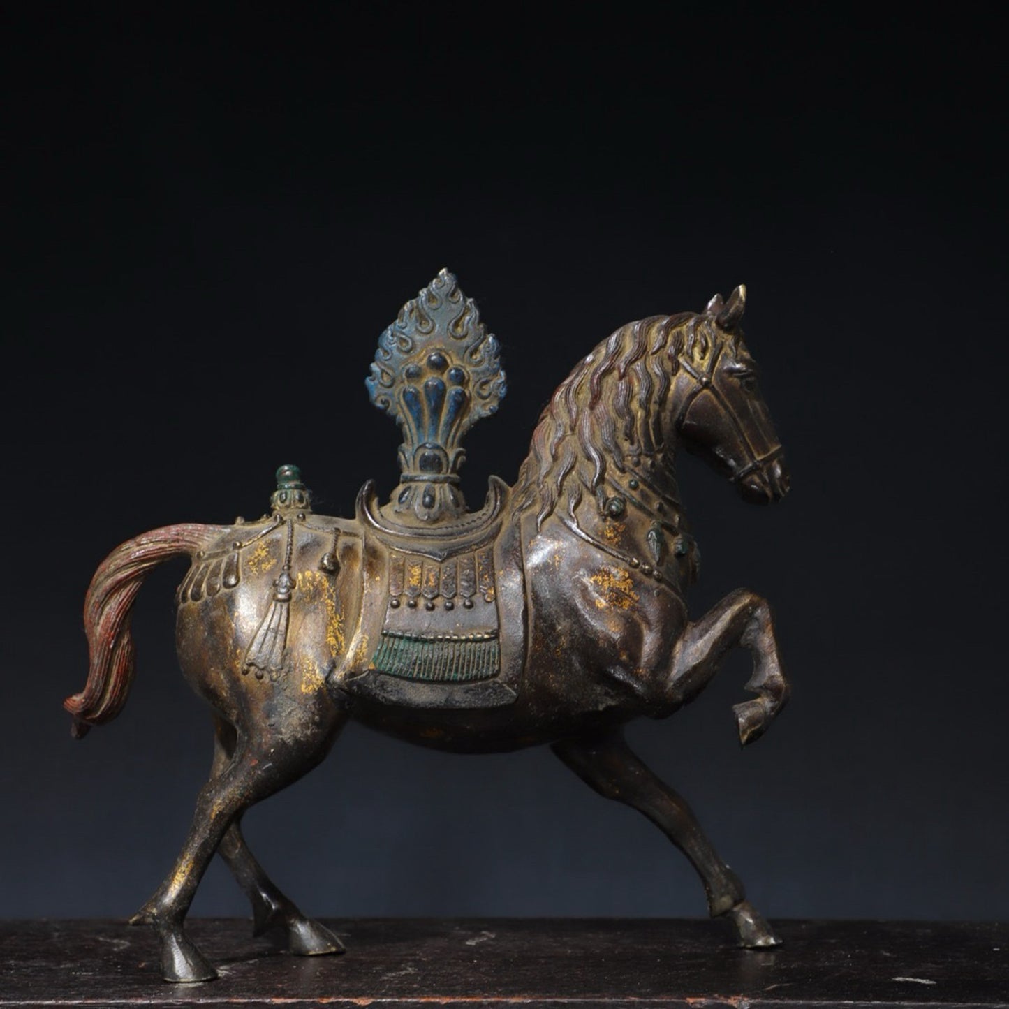 Pure copper horse copy ornament