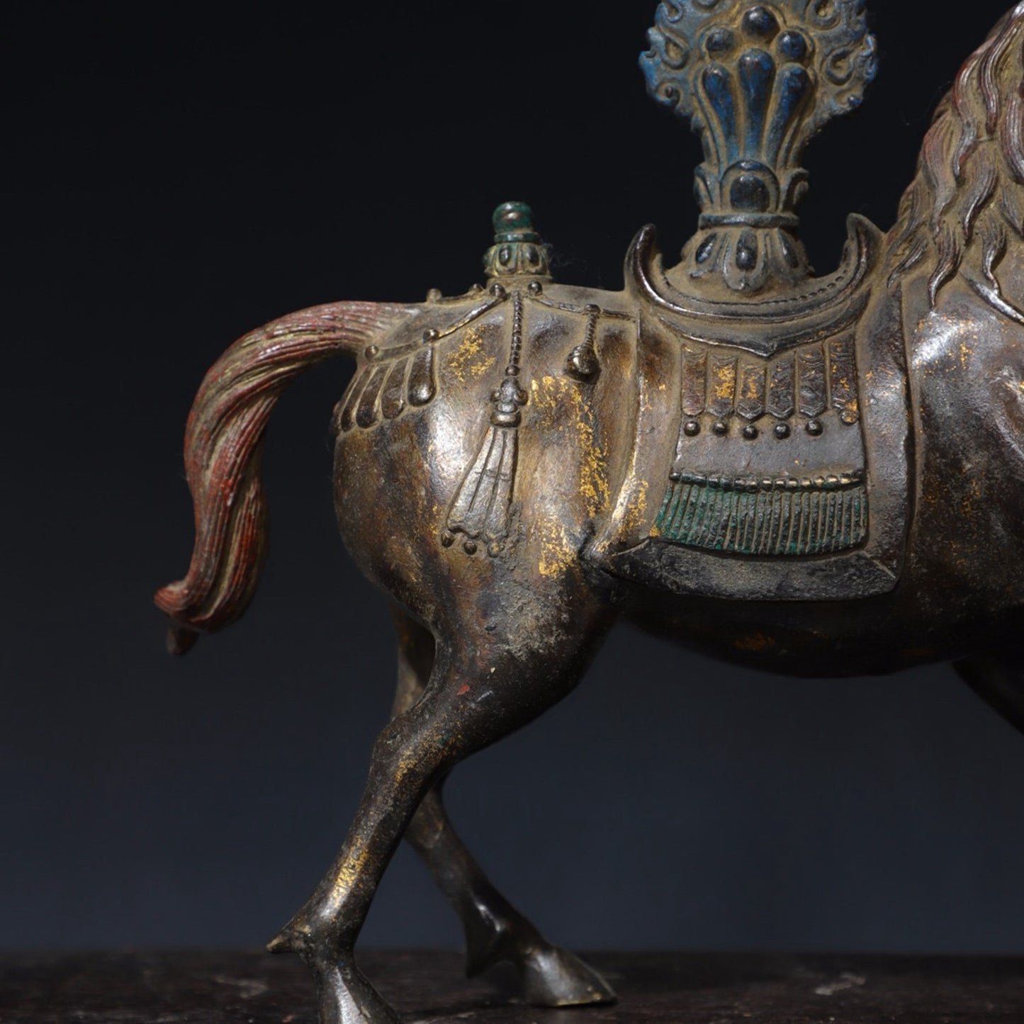 Pure copper horse copy ornament