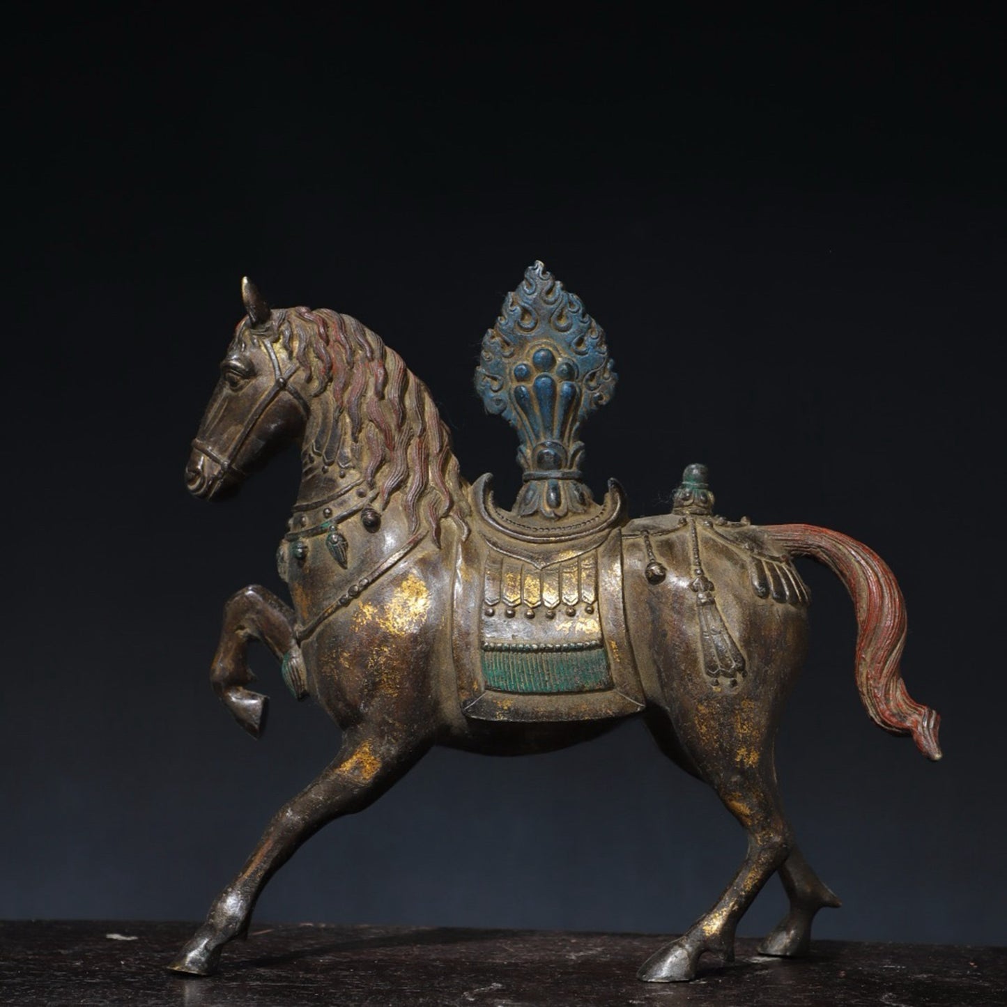 Pure copper horse copy ornament