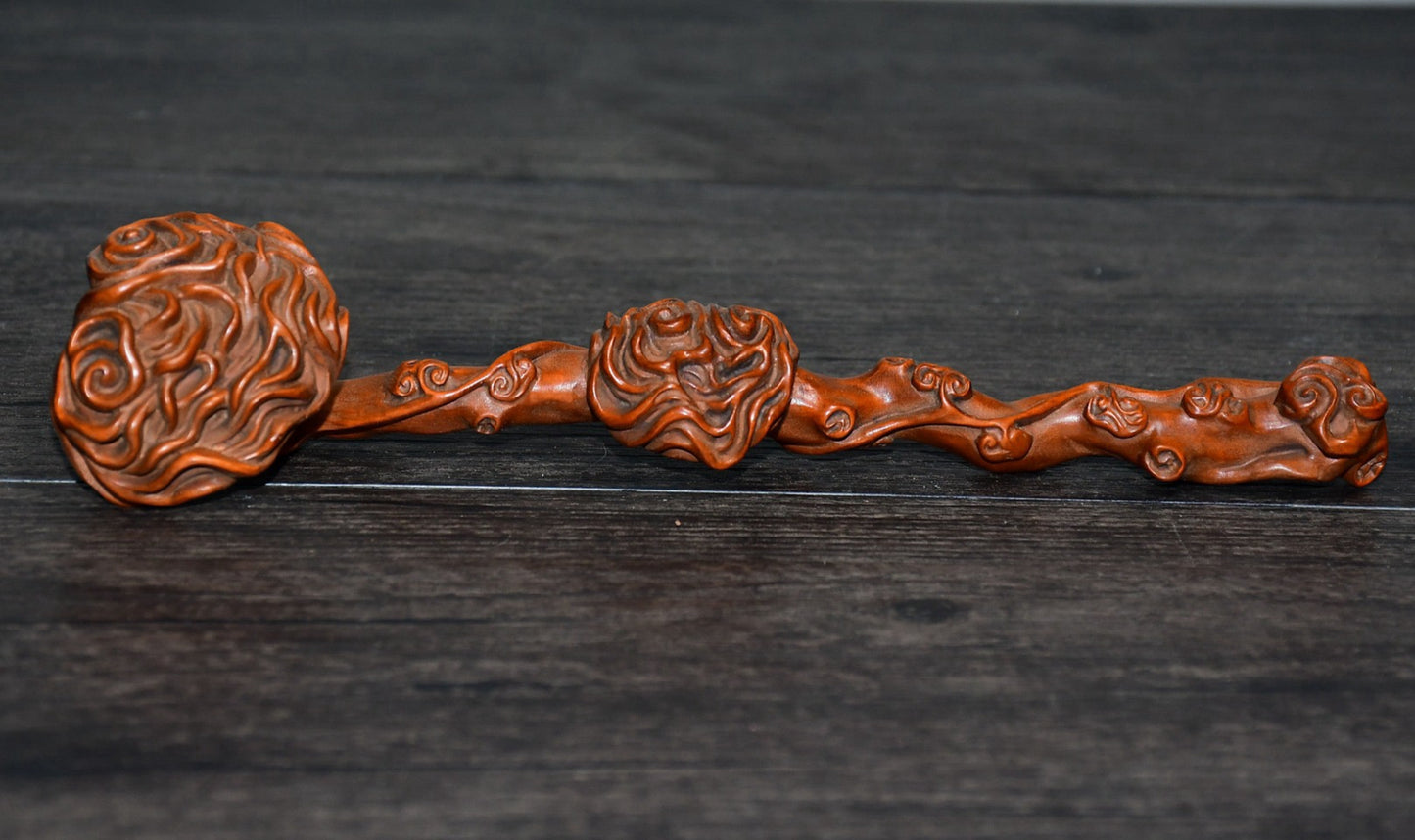 Small leaved boxwood Ruyi ornaments