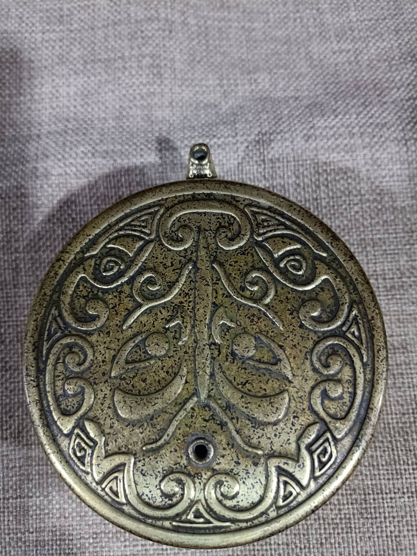 Chinese antique small copper teapot