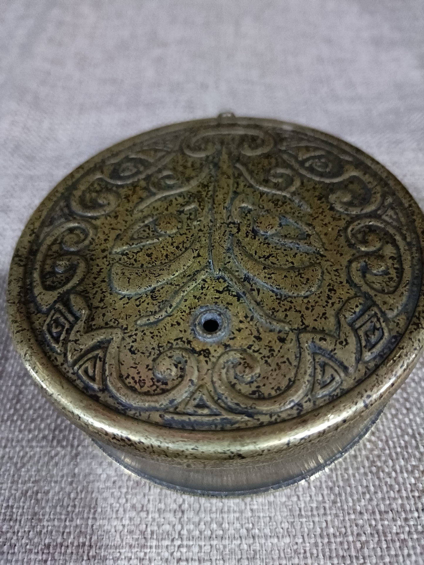 Chinese antique small copper teapot