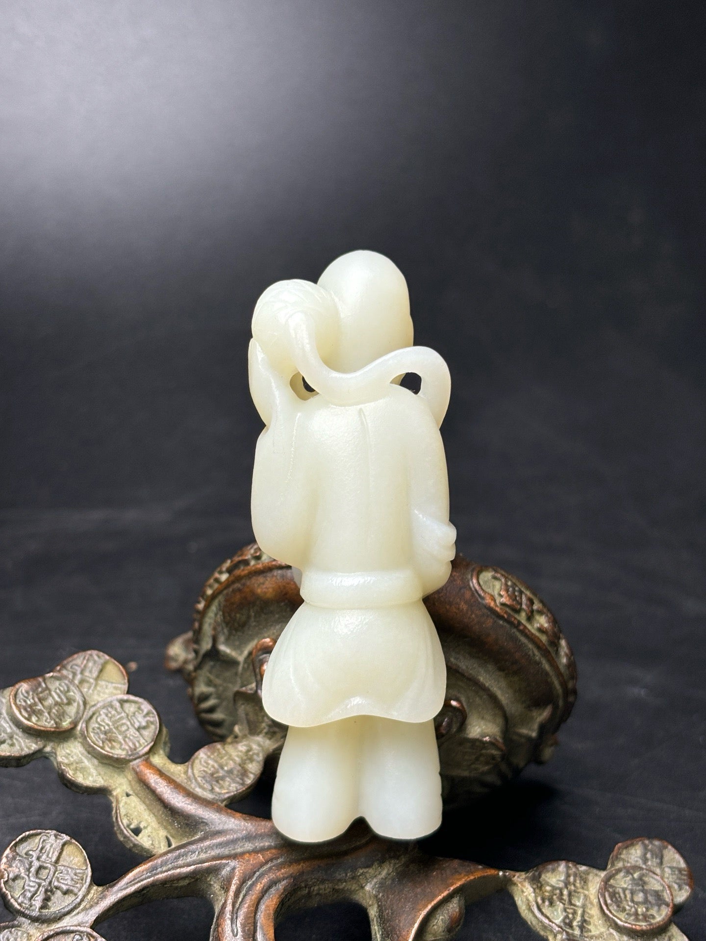 Delicate Hotan Jade Joyful Boy