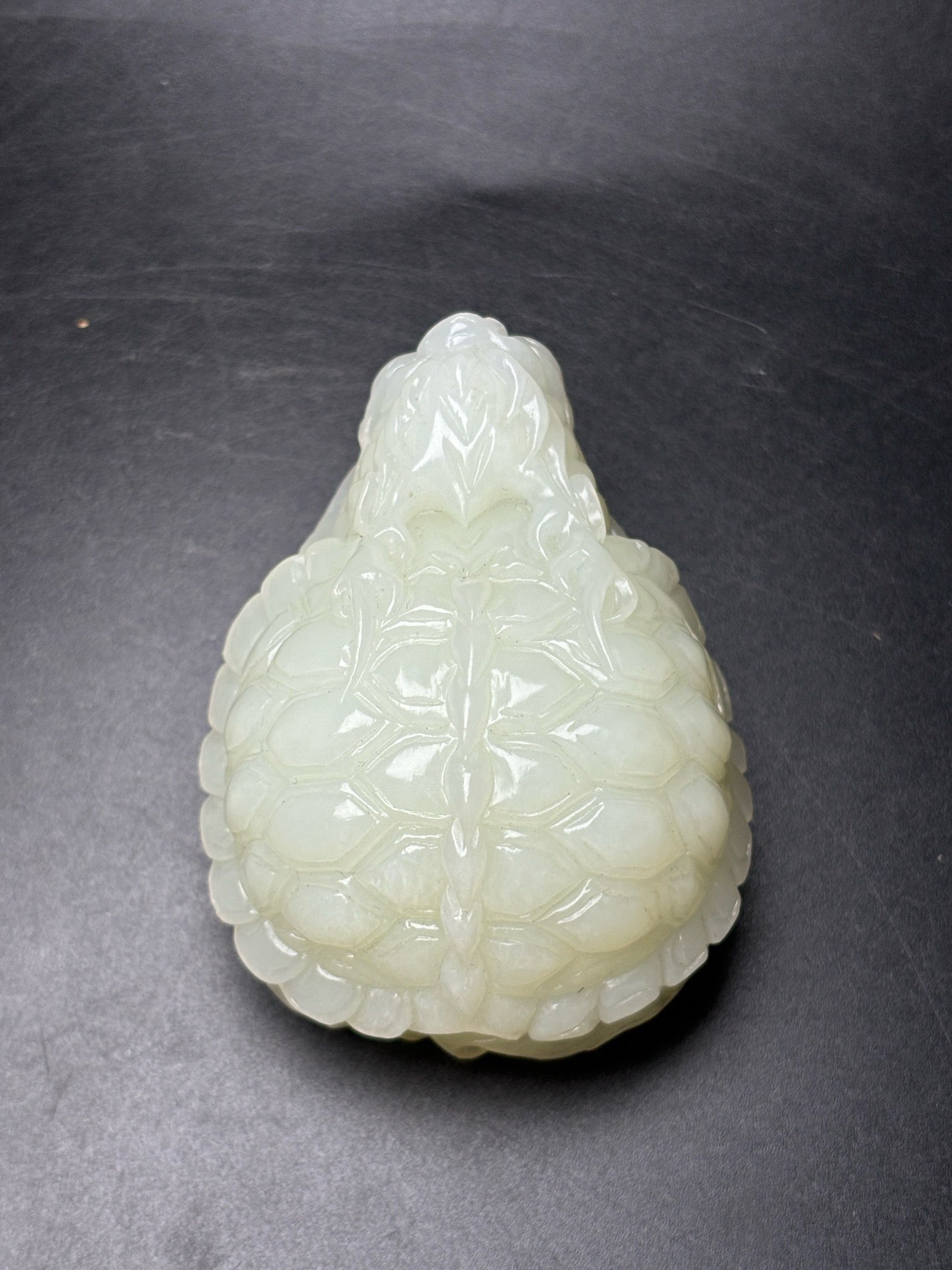 Delicate Hotan Jade Dragon Turtle