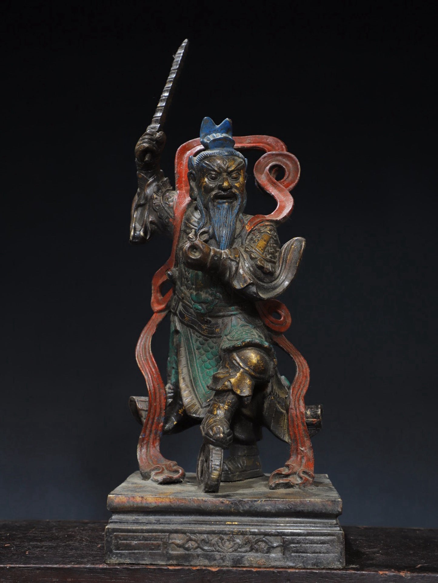 Pure Copper King Lingguan Statue