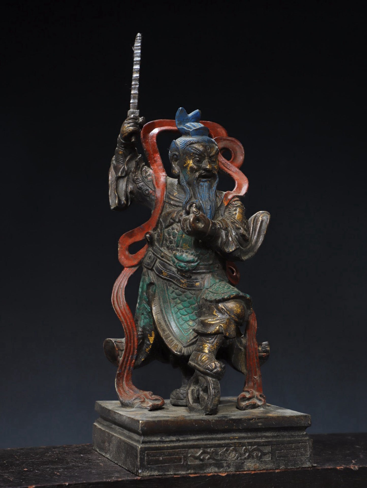 Pure Copper King Lingguan Statue