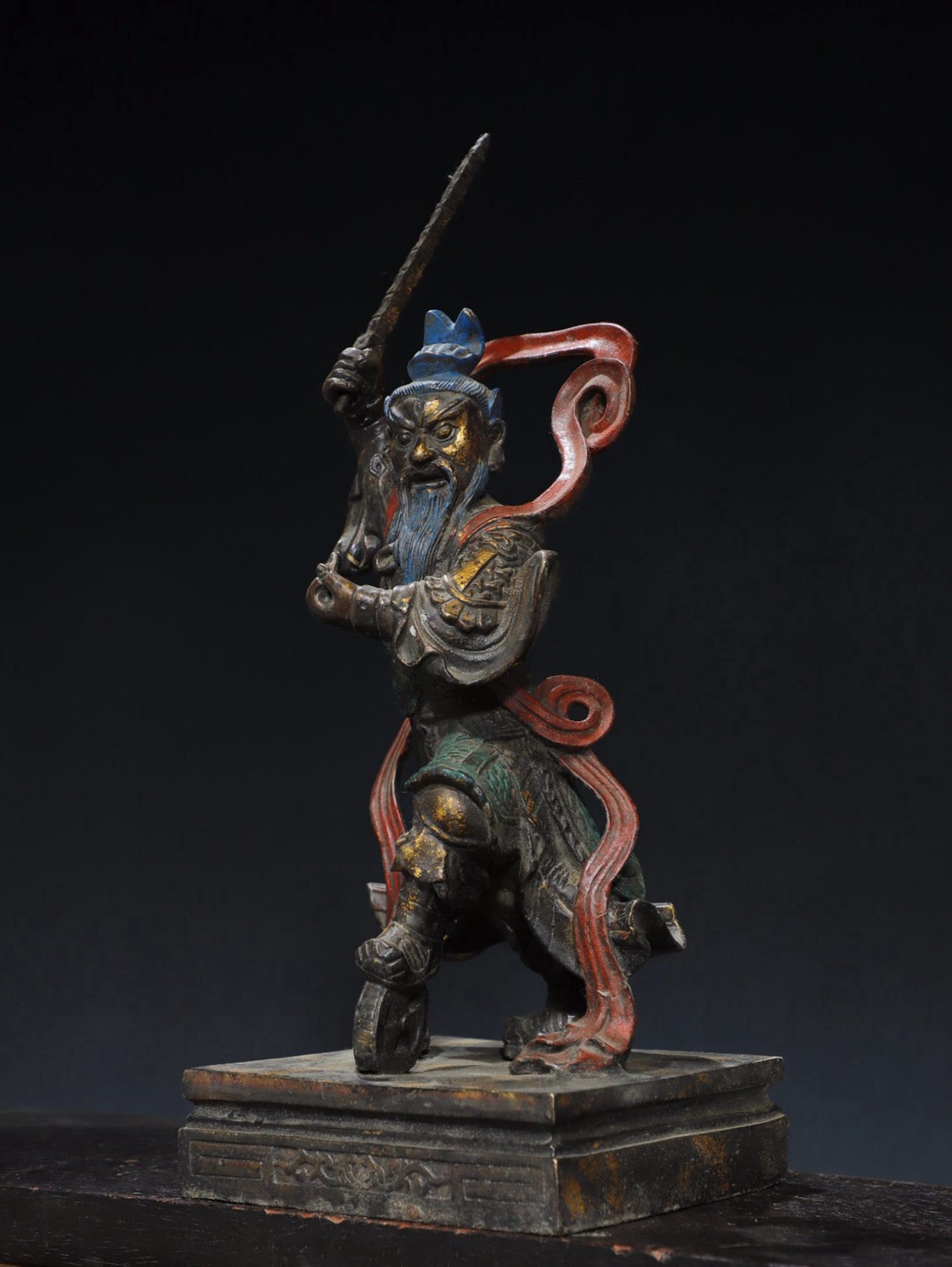 Pure Copper King Lingguan Statue