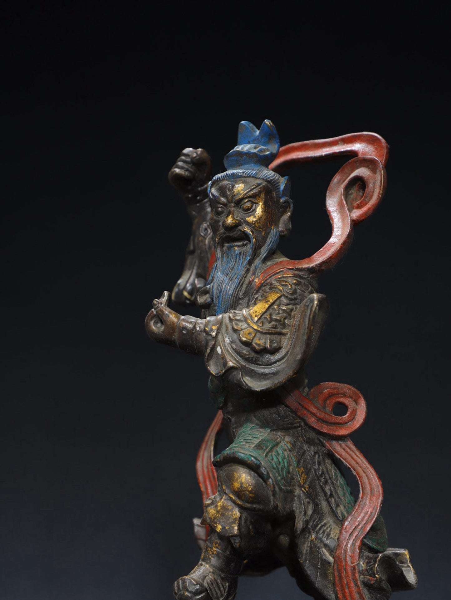 Pure Copper King Lingguan Statue