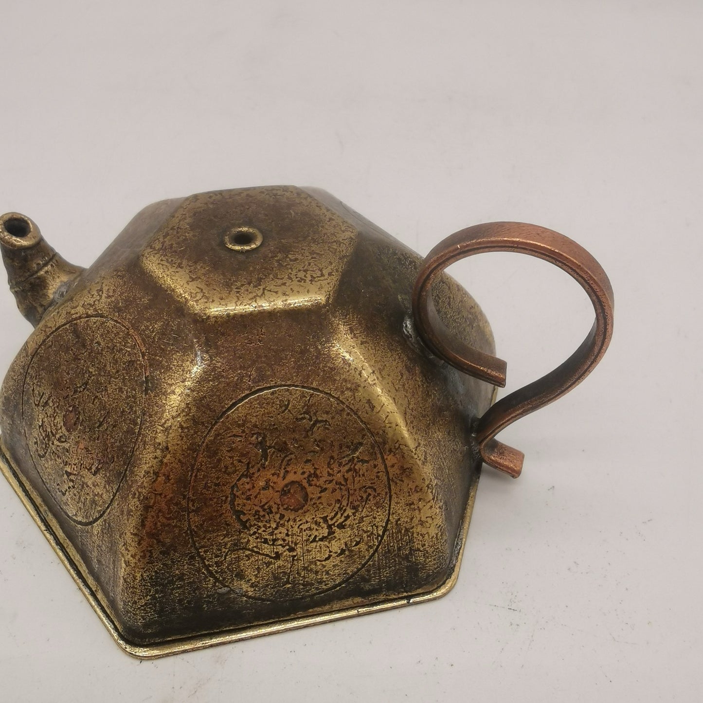 Chinese antique pure copper water droplets