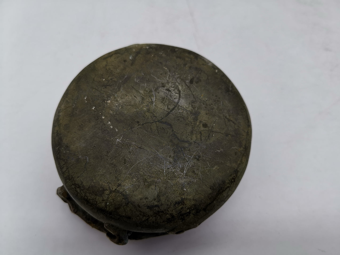 Chinese Antique Pure Copper Two Jiao Jar
