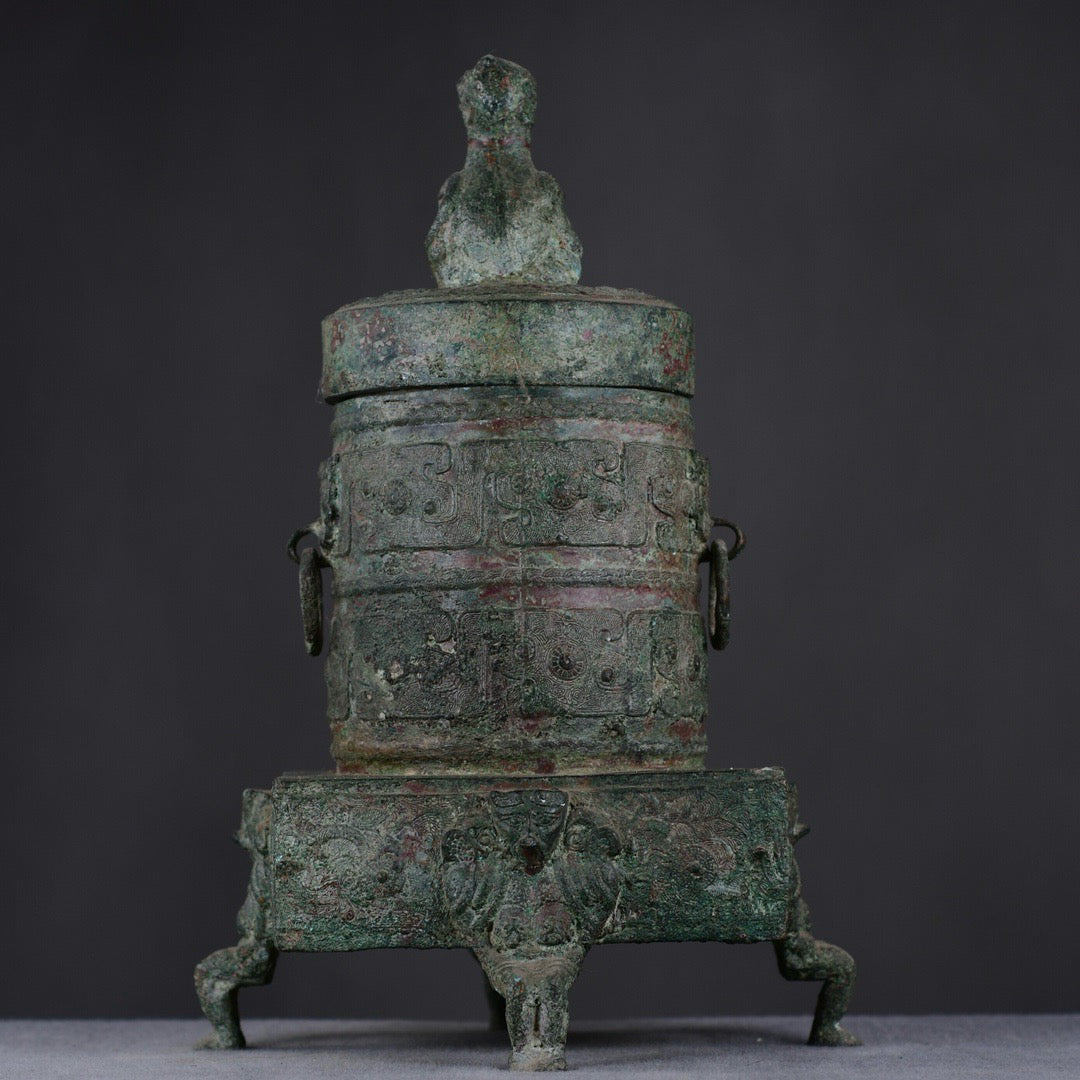 Chinese Antique Bronze Reserve