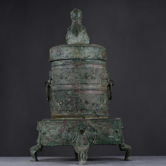 Chinese Antique Bronze Reserve
